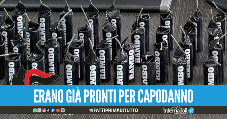 Girava con 1 kg e mezzo di "Rambo" nel bauletto dello scooter, arrestato 28enne a Napoli