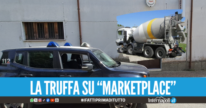 Acquista una betoniera per 12mila euro ma era una truffa, denunciato il venditore