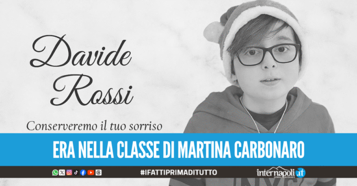 Afragola in lutto per la scomparsa di Davide: 