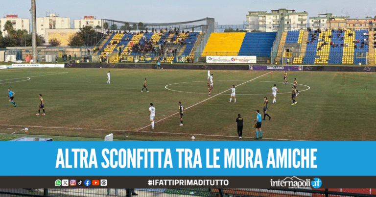 Il Giugliano ci prova ma viene tradito dai nervi, al "De Cristofaro" termina 0-1 per il Cerignola