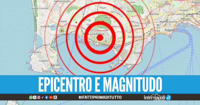 Terremoto ai Campi Flegrei, scossa di terremoto avvertita dalla popolazione