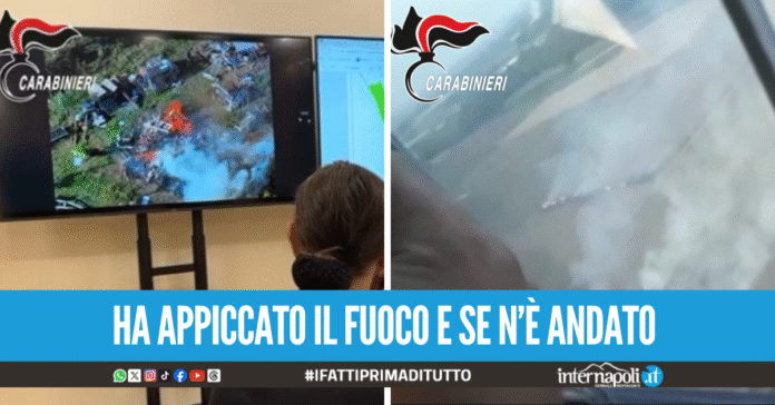 Quintali di rifiuti in fiamme nella Terra dei Fuochi a Caivano, 57enne finisce in manette