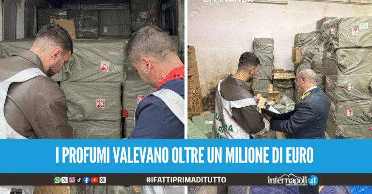 Lotta alla contraffazione a Napoli, maxi sequestro di profumi falsi e articoli elettrici pericolosi