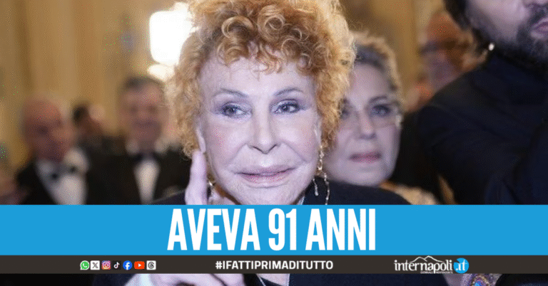 Musica italiana in lutto, è morta Ornella Vanoni