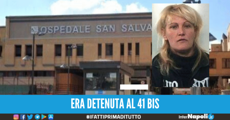 Camorra di Qualiano, morta in carcere lady camorra Raffaella D’Alterio ‘a miciona