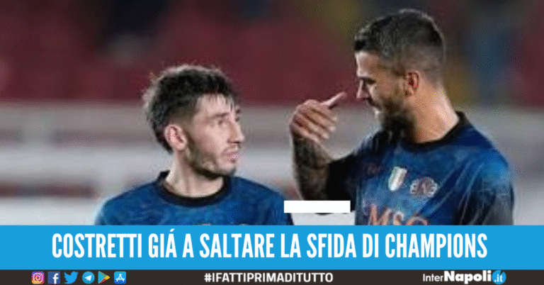 Napoli, Spinazzola e Gilmour in forte dubbio per Bologna, ma c’è una buona notizia