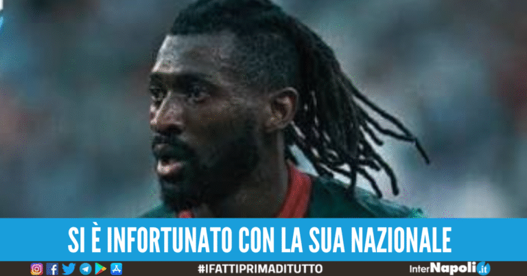 Napoli, che sfortuna: infortunio anche per Anguissa: i tempi di recupero