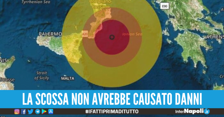 Trema la terra a Napoli, nella notte terremoto sul Vesuvio