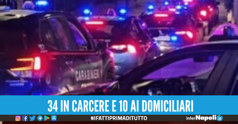 Maxi operazione della Dda nel Nolano con 44 arresti: il clan controllava politica ed economia