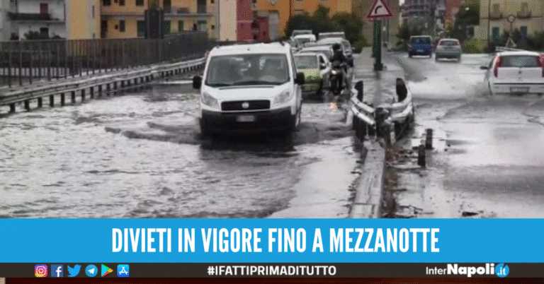 Allerta meteo Napoli, cosa non si potrà fare oggi