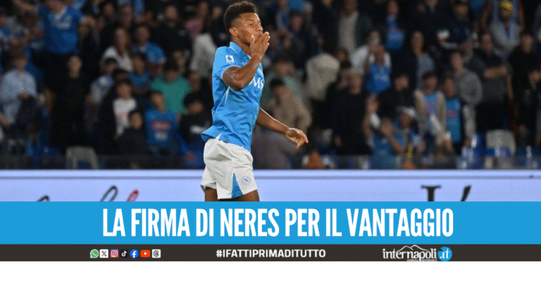Vantaggio Napoli: ancora una volta David Neres