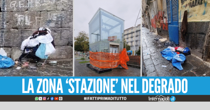 Degrado e violenza tra piazza Garibaldi e Porta Nolana: 