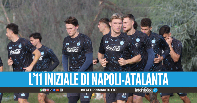 Napoli-Atalanta: Conte cambia modulo, esclusione a sorpresa in attacco