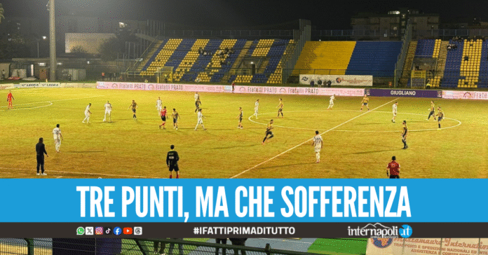 Il Giugliano soffre ma torna a vincere, battuto 2-1 il Siracusa al 