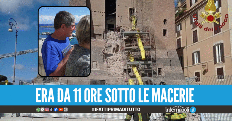 Crollo Torre dei Conti a Roma, è morto l'operaio rimasto incastrato tra le macerie