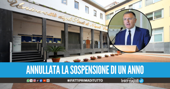 Cadono le accuse di turbativa d'asta, Antonio Garofalo torna rettore dell'università Parthenope