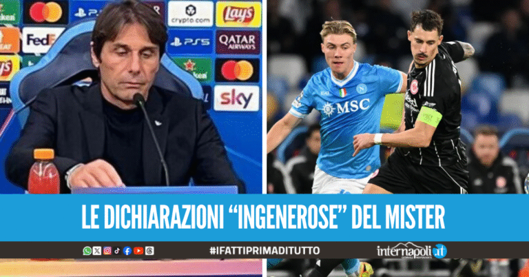 L'uscita "paracadute" di Conte: "Questo significa giocare ogni tre giorni"