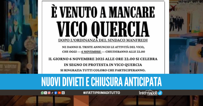 Movida a Napoli, la protesta dei locali alle nuove regole: 