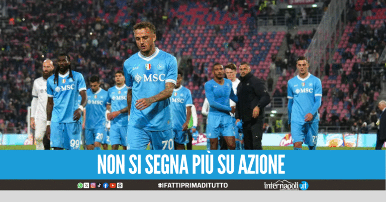 Il Napoli ha perso la via del gol, le cause della crisi realizzativa azzurra