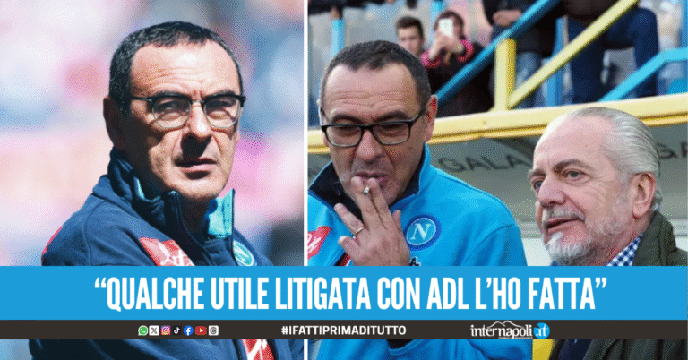 Sarri: “A Napoli anni bellissimi, non so se mi piace la parola Sarrismo”