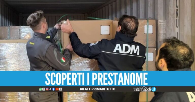 Contrabbando dalla Cina a Napoli, scatta la confisca da 600mila euro