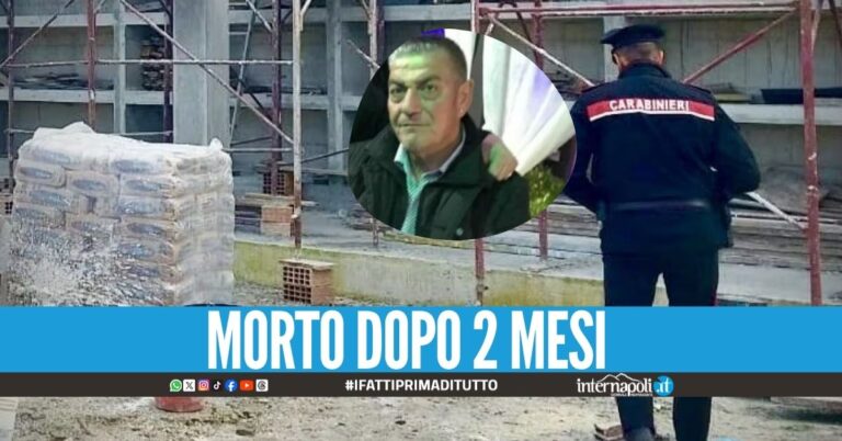 Afragola piange Marco, l'operaio precipitato nel cantiere a Scampia