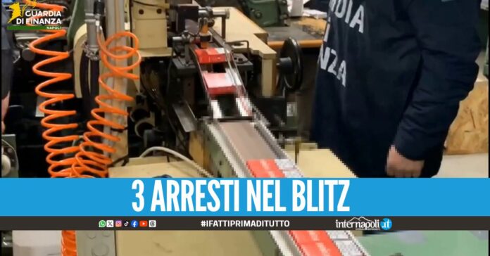 Colpo al contrabbando di sigarette, fabbriche scovate nel Napoletano