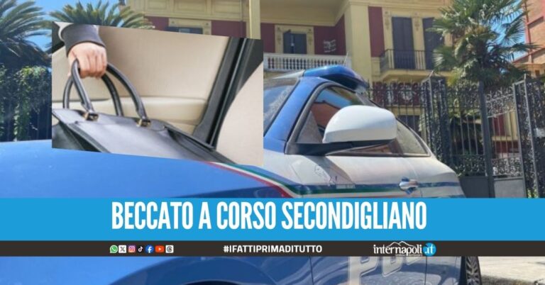 Ruba una borsa da un’auto, arrestato il fratello del ras dei Licciardi