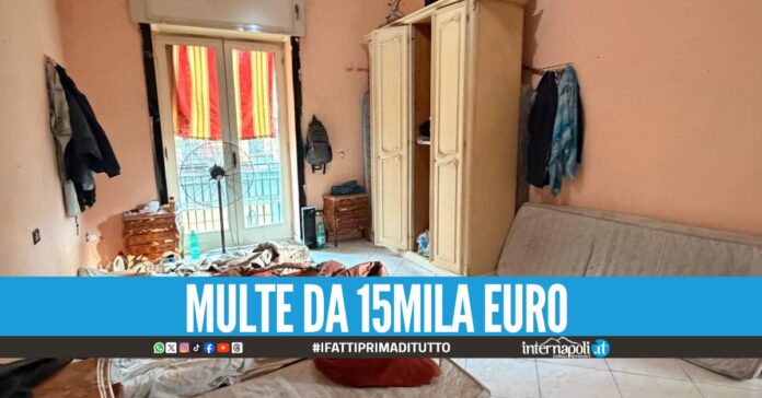 Affitti illegali a Sant'Antimo, multati i 'padroni' delle case-pollaio