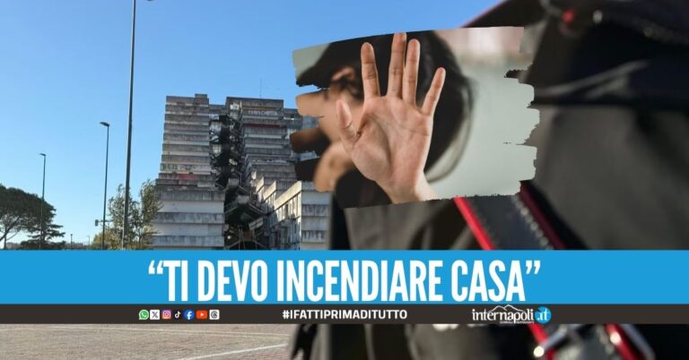Minaccia la compagna davanti al bimbo, arrestato a Scampia