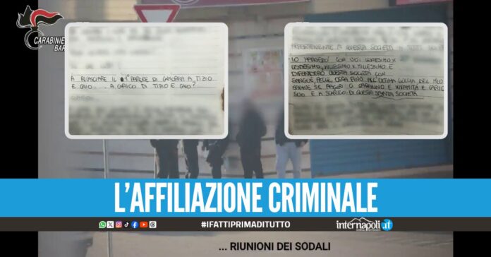 Il mito della camorra nel rito del clan Strisciuglio: 