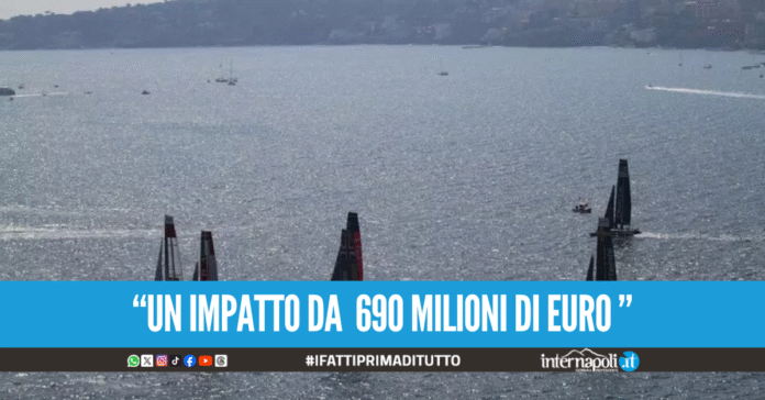 L' American's Cup arricchisce Napoli: vale 'subito' 690 milioni di guadagni