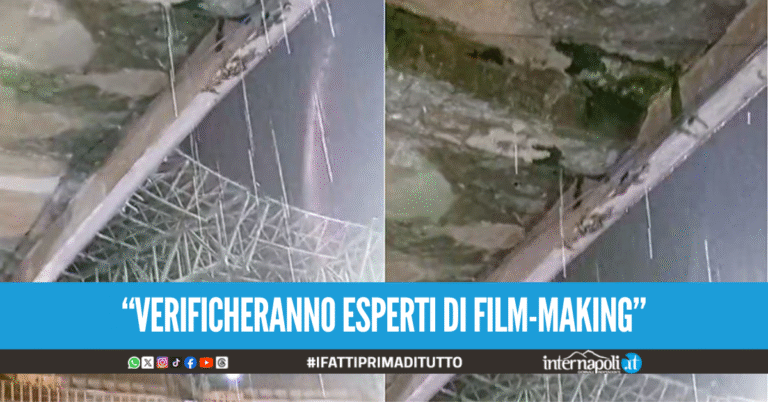 Infiltrazioni al Maradona, il Comune di Napoli vuole vederci chiaro: "Sembra intelligenza artificiale"