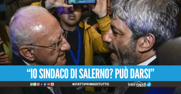 De Luca non molla anzi rilancia La gente ha la memoria corta