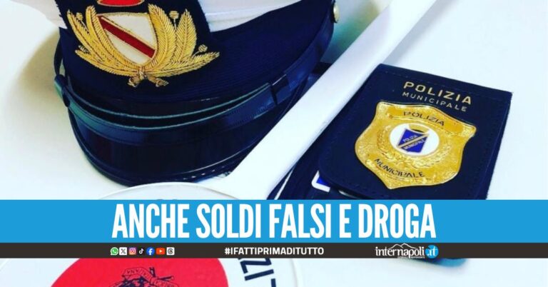 Distintivo Municipale contraffatto e documenti falsi, 19enne nei guai a Castel Volturno