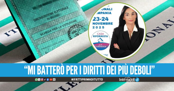 Elezioni regionali, la candidata Rosa Lupoli (Casa Riformista) La vera inclusione al centro del mio programma