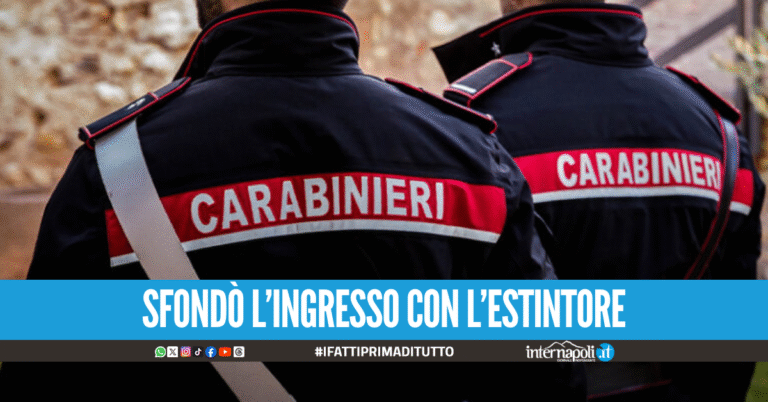 Furto nel pub a Meta di Sorrento, ladro incastrato dal gubbino uguale al Comandante