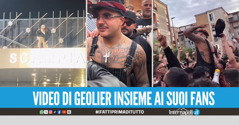 Geolier tra la sua gente, videoclip tra il rione Gescal e la metro di Scampia