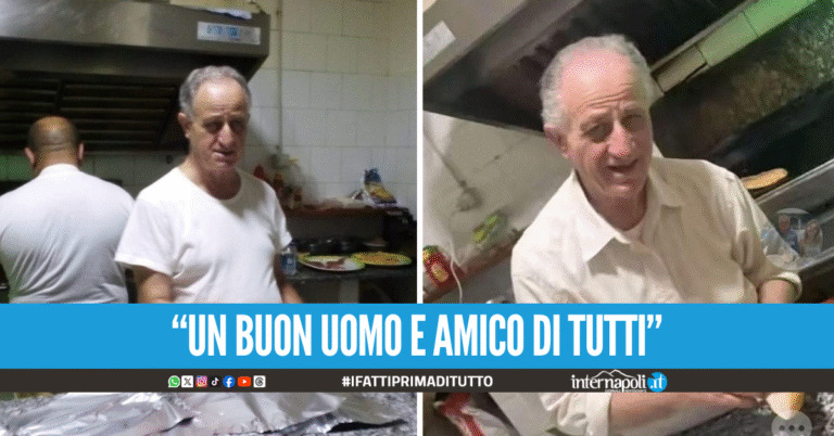 Giugliano in lutto, addio allo storico paninaro “Gigino o Zezzus”