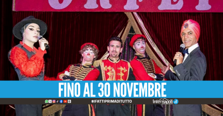 Il circo Rolando Orfei fa tappa a Giugliano, uno show unico nel suo genere