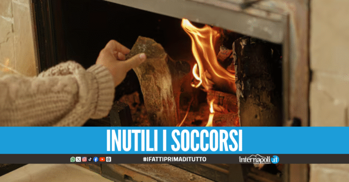 Incendio in casa nel Casertano, Agata si addormenta vicino alla stufa e muore