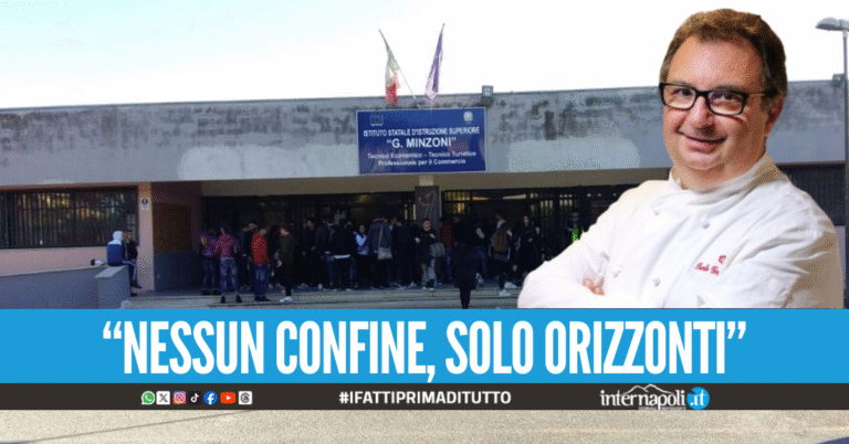 Istituto Minzoni di Qualiano, il 2 dicembre masterclass con lo chef stellato Paolo Gramaglia