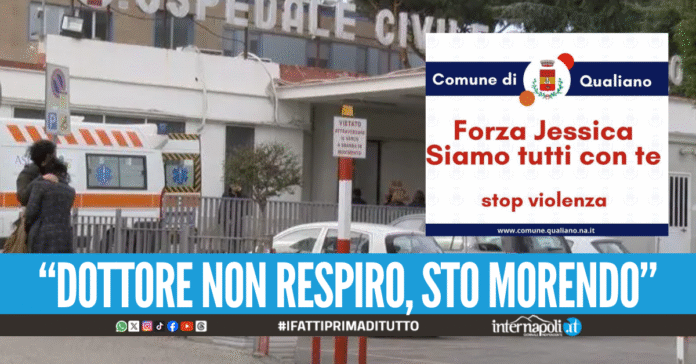 Jessica accoltellata a Qualiano, è fuori pericolo il medico racconta gli attimi dopo il ferimento