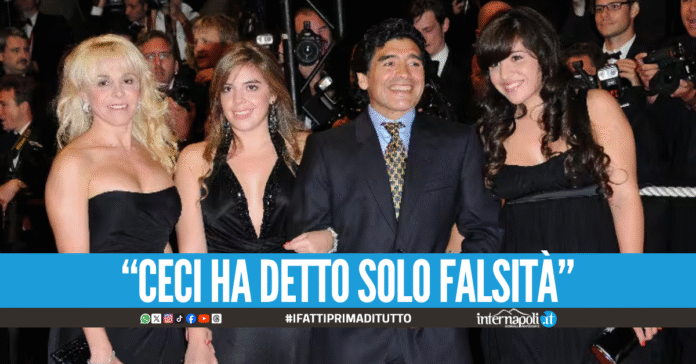 Le figlie e l'ex moglie di Maradona: Noi diffamate dall'ex manager Stefano Ceci
