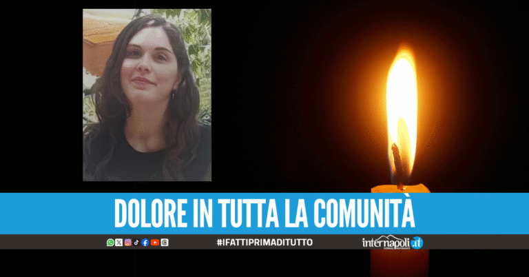Lutto a Castellammare per Claudia Cavallaro, la 34enne lascia marito e figlio
