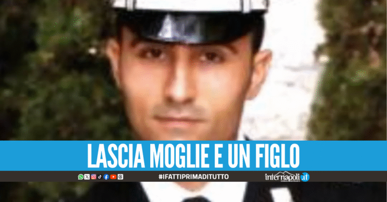 Lutto nel Napoletano, il Maresciallo Giovanni Ambrosio stroncato da un malore a 44 anni