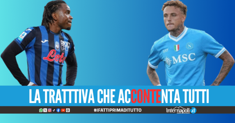 Napoli e Atalanta, l'affare a gennaio che può cancellare i malumori di Lang e Lookman