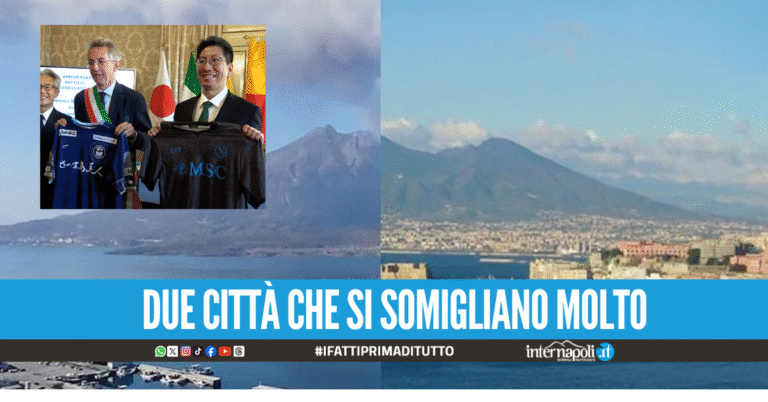 Napoli e Kagoshima rinnovano il gemellaggio storico del 1960