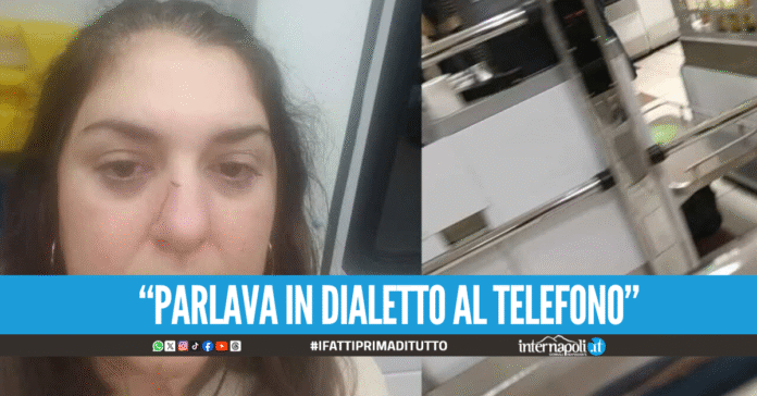 Non parlare napoletano. Lucia colpita con un pugno sul viso in un supermercato di Firenze