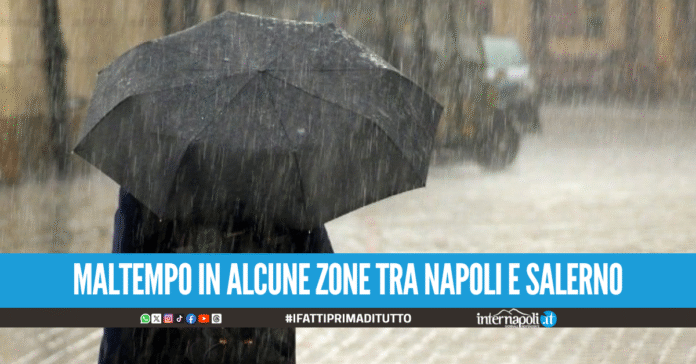 Prorogata l'allerta meteo in Campania ma solo in alcune zone